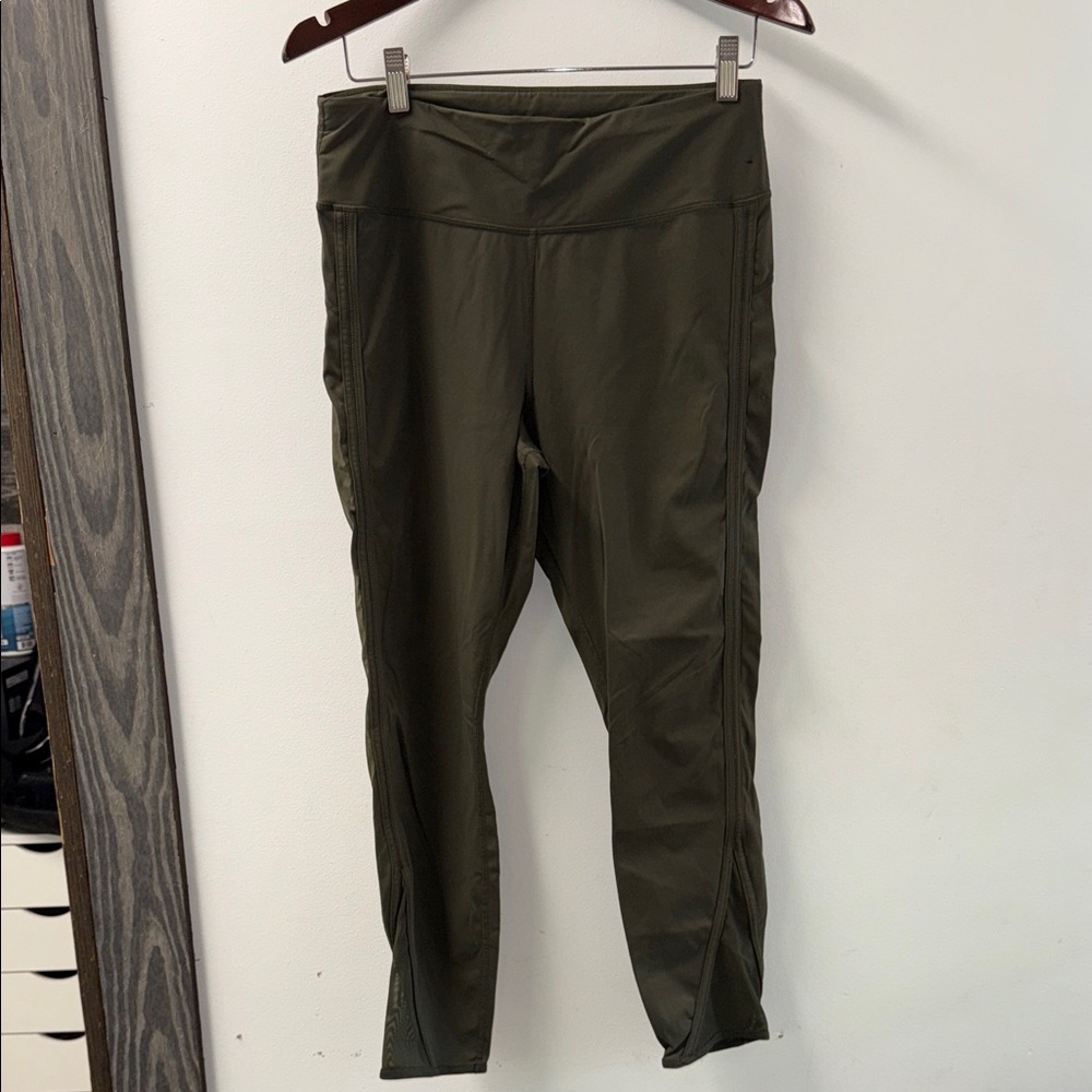 Avia Olive Green Activewear Leggings